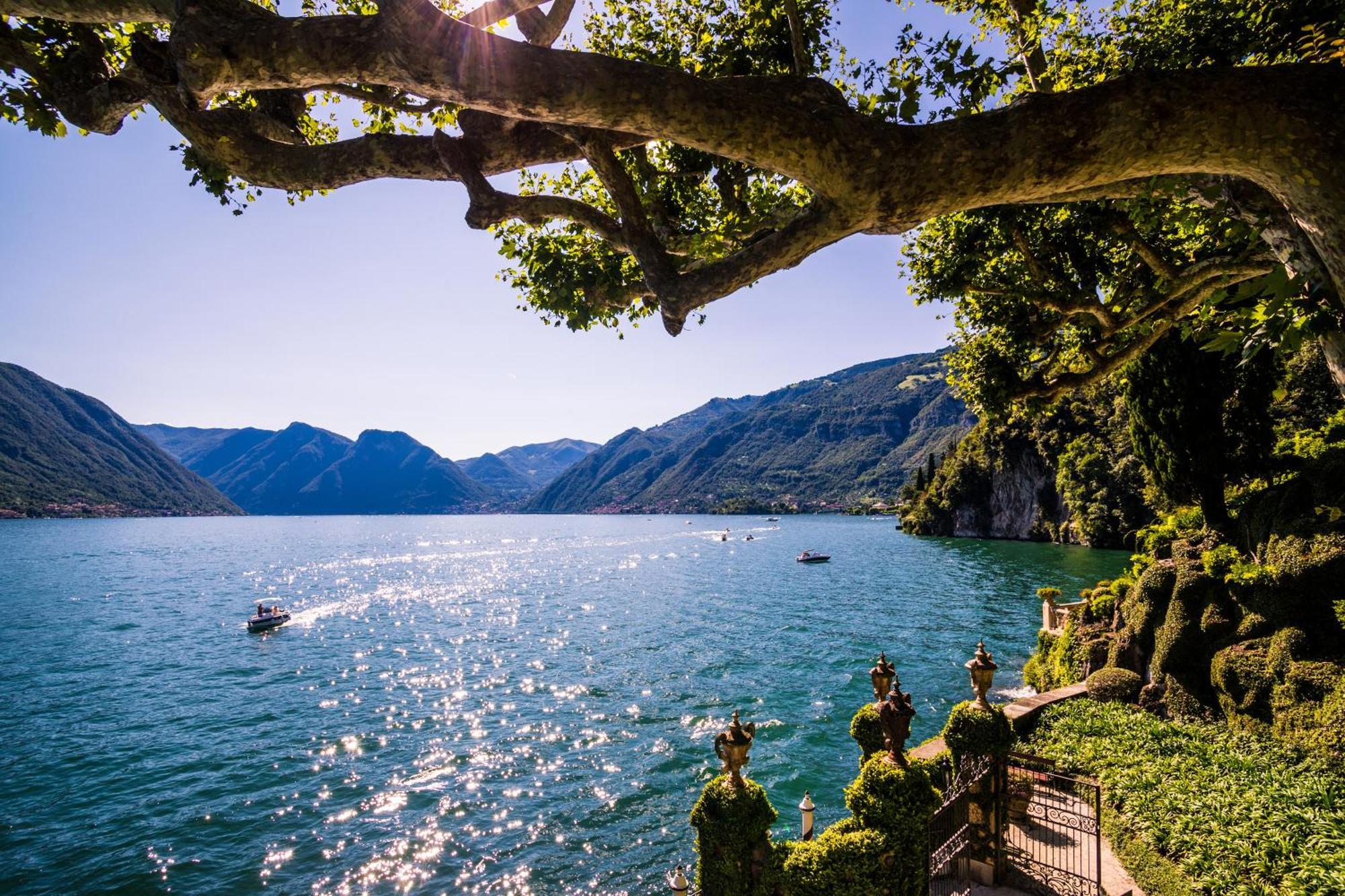 Como Lake Modern Apartament Ulivi Apartman Mezzegra Kültér fotó